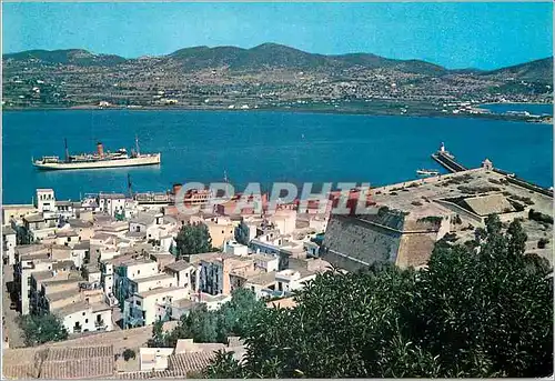 Cartes postales moderne Ibiza Baleares Espana Ciudad Vista panoramica