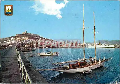 Moderne Karte Ibiza Port Bateau