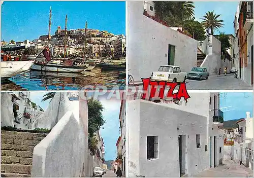 Cartes postales moderne Ibiza Baleares Espana Ville Quartier Antique