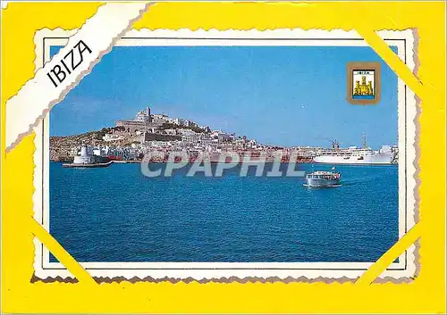 Moderne Karte Ibiza Isla Blanca