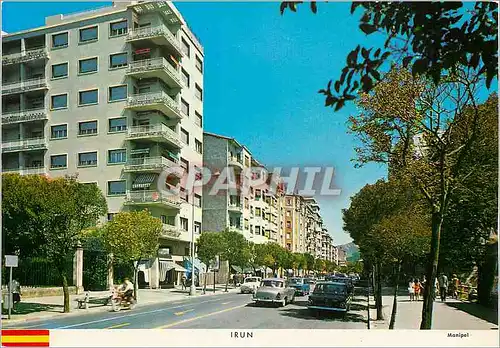 Cartes postales moderne Irun Promenade de Colon