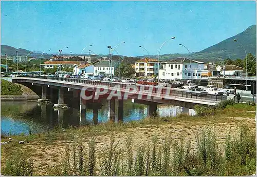 Cartes postales moderne Irun Le Pont International du Saint Jacques