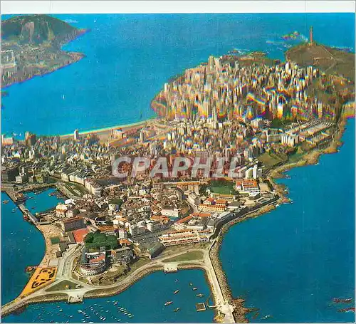 Cartes postales moderne La Coruna Vista aerea