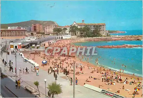 Cartes postales moderne La Coruna Plage de Riazor