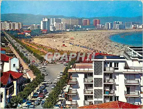 Moderne Karte Laredo L Avenue de la Victoire et la Plage