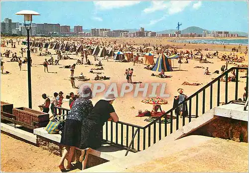 Cartes postales moderne Laredo La plage vues de la parc