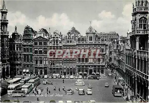 Moderne Karte Brussels A corner of the Grand Square