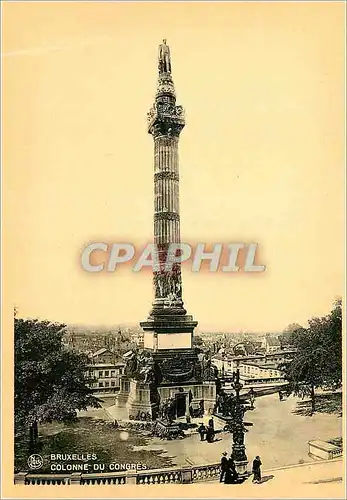 Cartes postales moderne Bruxelles Colonne du Congress