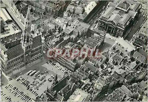 Cartes postales moderne Bruxelles Vue generale Grand Place Bourse