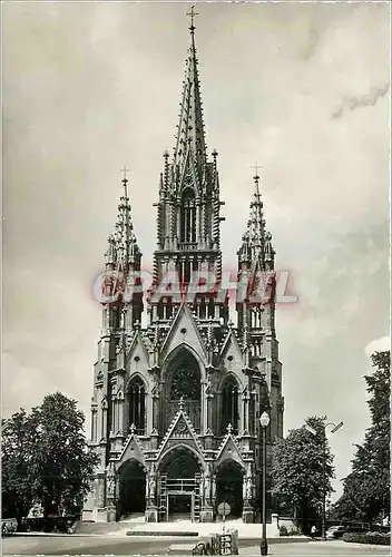 Moderne Karte Bruxelles Eglise Notre Dame a Lacken