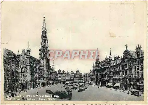 Cartes postales moderne Bruxelles Hotel de Ville et Grand Place