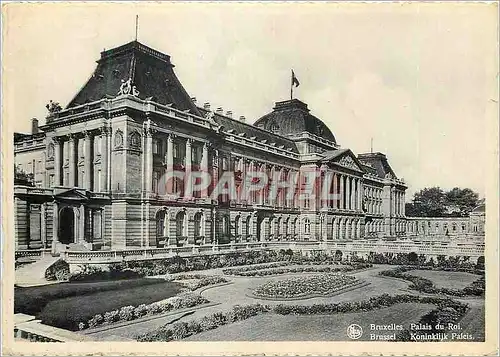 Moderne Karte Bruxelles Palais du Roi
