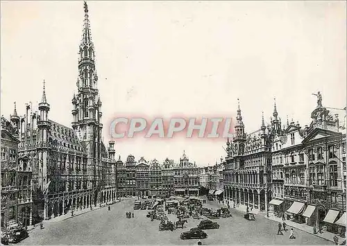 Cartes postales moderne Bruxelles Hotel de Ville et Grand Place