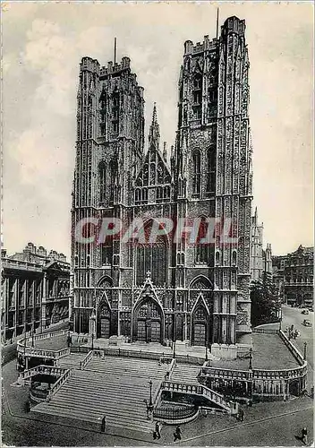 Cartes postales moderne Bruxelles Eglise Saint Gudule