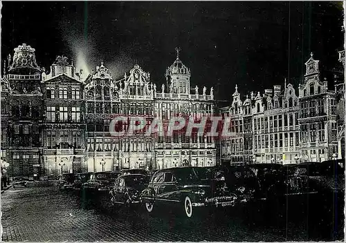 Cartes postales moderne Bruxelles Illumination Grand Place