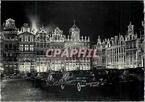 Moderne Karte Bruxelles Illumination Grand Place