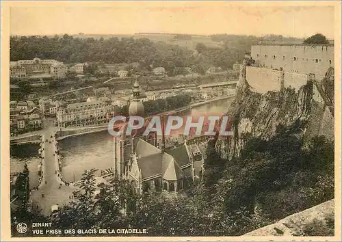 Cartes postales moderne Dinant Vue prise des Glacis de la Citadelle