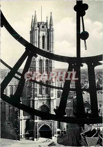 Cartes postales moderne Gand Cathedrale St Bavon vue depuis le Beffroi