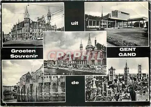 Cartes postales moderne Souvenir Gand