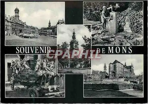 Cartes postales moderne Souvenir de Mons
