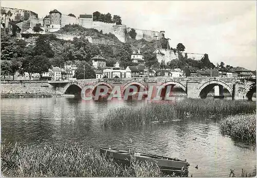 Moderne Karte Namur Pont de Jambes et Citadelle