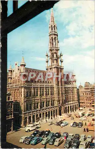 Cartes postales moderne Bruxelles Grand Place Hotel de Ville