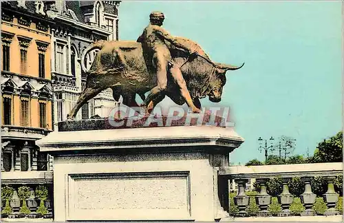 Cartes postales moderne Liege Le Taureau par Mignon