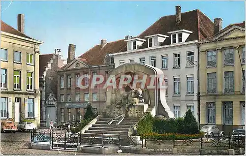 Moderne Karte Menin Monument aux Morts