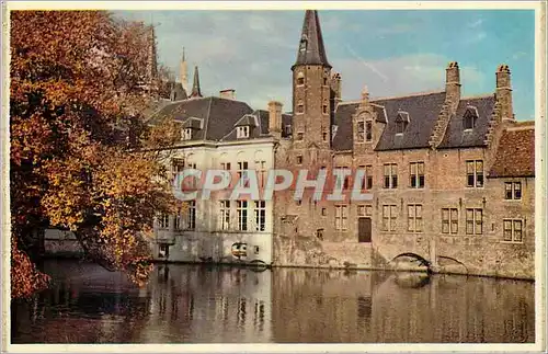 Moderne Karte Bruges Quai du Rosaire