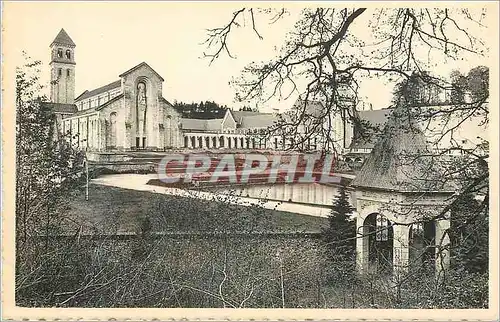 Cartes postales moderne Abbaye Notre Dame d'Orval La Cour d'Honneur et la Basilique
