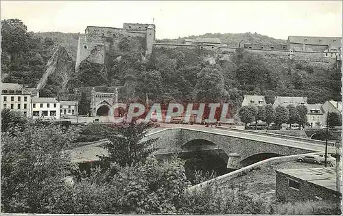 Cartes postales moderne Bouillon Le Pont de France et le Tunnel