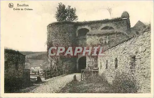 Cartes postales moderne Bouillon Entree du Chateau