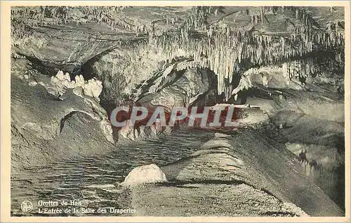 Cartes postales moderne Grottes de Han L'Entree de la Salle des Draperies