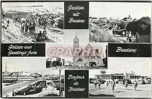 Cartes postales moderne Grusse aus Bredene