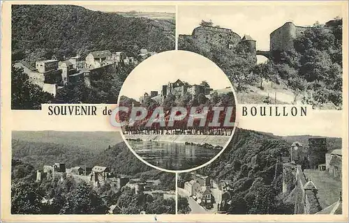 Moderne Karte Souvenir de Bouillon