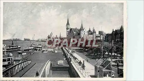 Cartes postales moderne Anvers Le Steen et le Port