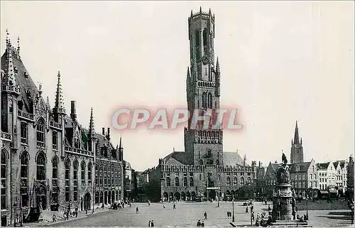 Moderne Karte Bruges Grand Place