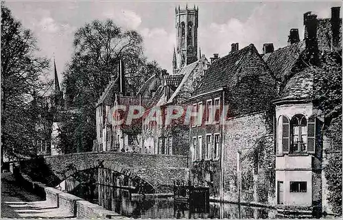 Moderne Karte Bruges Quai Vert