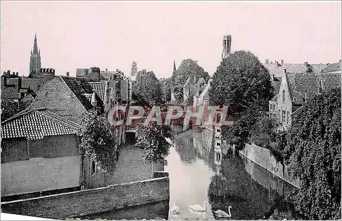 Moderne Karte Bruges Quai Vert