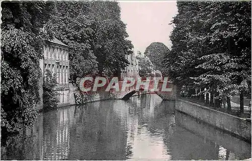 Cartes postales moderne Bruges Quai des Marbriers et pont de l'Hydromel