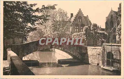 Moderne Karte Bruges Le Pont St Boniface