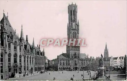Moderne Karte Bruges Grand Place