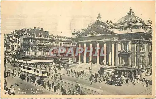 Moderne Karte Bruxelles La Bourse