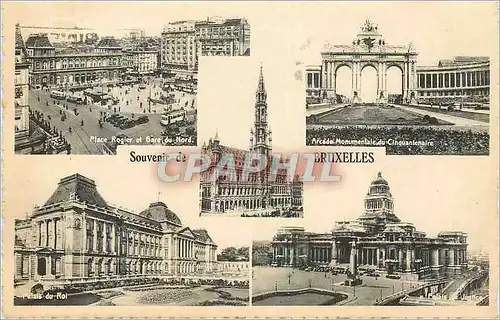 Cartes postales moderne Souvenir de Bruxelles