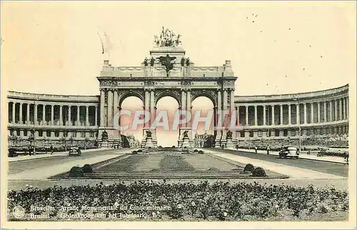 Cartes postales moderne Bruxelles Arcade Monumentale du Cinquantenaire