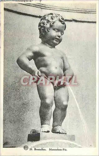 Cartes postales moderne Bruxelles Manneken Pis