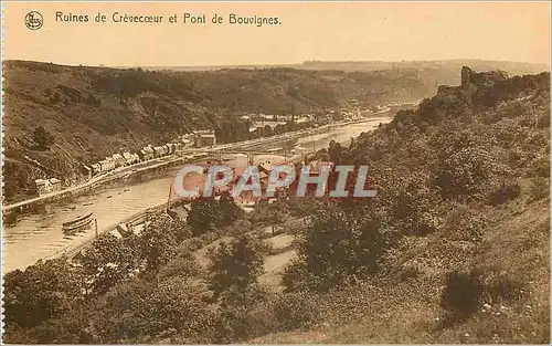 Cartes postales moderne Ruines de Crevecceur et Pont de Bouvignes