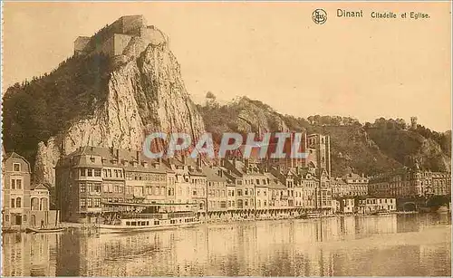 Cartes postales moderne Dinant Citadelle et Eglise