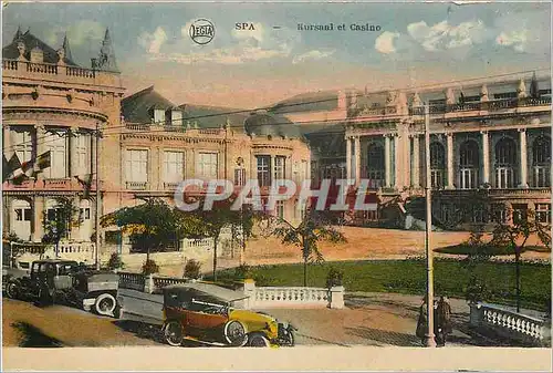 Cartes postales moderne Spa Kursaal et Casino Automobile