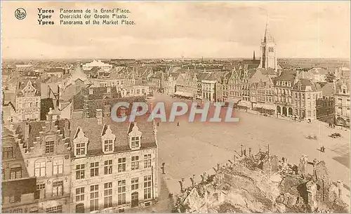 Cartes postales moderne Ypres Panorama de la Grand Place